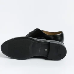HENDERSON Wedding Shoes* - Francesina - 82303 - Black Calf Rubber Sole