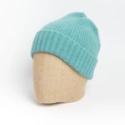 HOWLING Hats And Caps* - Cable Tartan Wool Hat - Jammy Mint