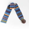 HOWLING Scarves* - Unisex Scarf - Surf - Light Blue, Orange, Ocher, Burgundy
