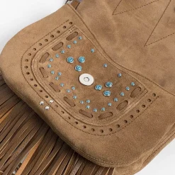 Jerome Dreyfuss Tote Bags* - Jerry Mini - Brown Suede