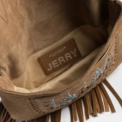 Jerome Dreyfuss Tote Bags* - Jerry Mini - Brown Suede