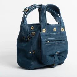 Jerome Dreyfuss Mini Bags*Jeromee Dreyfuss - Billy Nano - Croco Marine