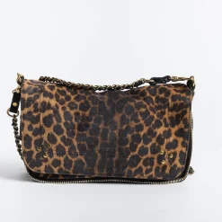 Jerome Dreyfuss Tote Bags*Jeromee Dreyfuss - Shoulder And Shoulder Bag - Bobi S - Leopard