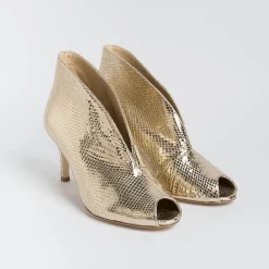 L'Arianna Ceremony - Shoes And Clutches*L' Arianna - Decollete - Ch1635 - Gold Laminate
