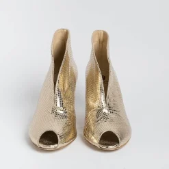 L'Arianna Ceremony - Shoes And Clutches*L' Arianna - Decollete - Ch1635 - Gold Laminate