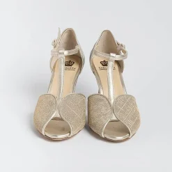 L'Arianna Wedding Shoes*L' Arianna - Sandals With Heel Sp1612 - Sirio Nude