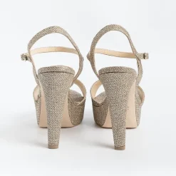 L'Arianna Ceremony - Shoes And Clutches*L' Arianna - Sandals With Heel Ds1610 - Sirio Nude