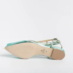 L'Arianna Ceremony - Shoes And Clutches*L' Arianna - Sling Back - Ch2006 - Saila Laminated Snake