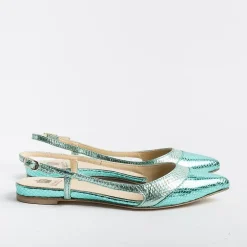 L'Arianna Ceremony - Shoes And Clutches*L' Arianna - Sling Back - Ch2006 - Saila Laminated Snake