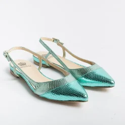L'Arianna Ceremony - Shoes And Clutches*L' Arianna - Sling Back - Ch2006 - Saila Laminated Snake
