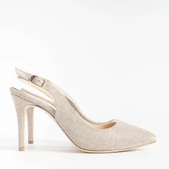 L'Arianna Wedding Shoes*L 'Arianna - Sling Back - Ch2002 - Sirio - Nude