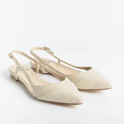 L'Arianna Wedding Shoes*L 'Arianna - Sling Back - Ch2006 - Sirio Champagne