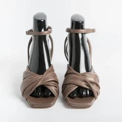 LORENA PAGGI Sandals With Heel* - Sandals With Heel 11554 - Onion