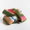 Cappelletto Shop Scarves*Lovat&Green - Pashmina - Multicolor Stripe
