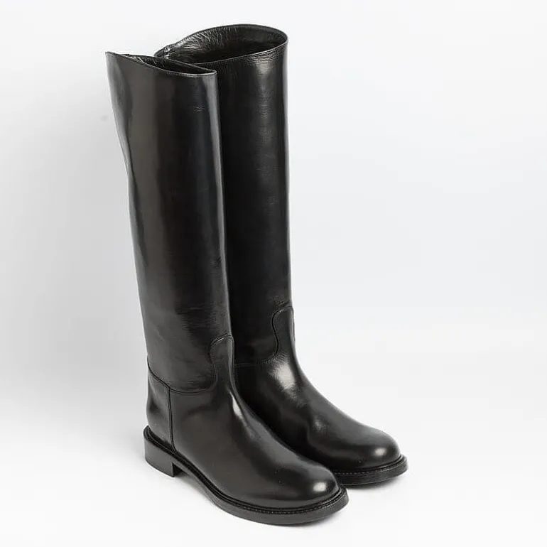 Maretto Boots* - Riding Boots - 9623 - Black Zip