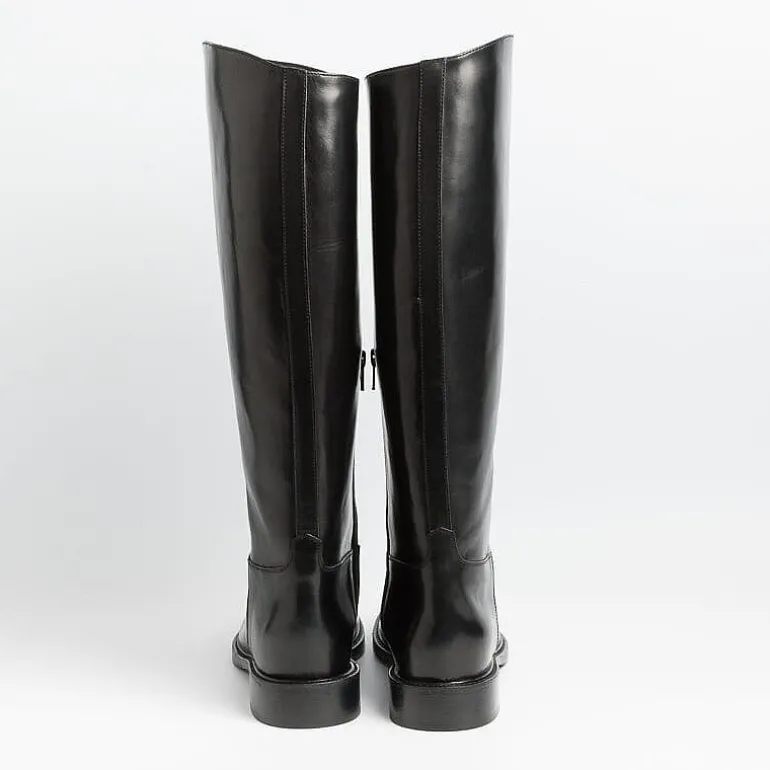 Maretto Boots* - Riding Boots - 9623 - Black Zip