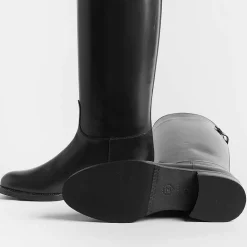 Maretto Boots* - Riding Boots With Zip - 9632 - Black