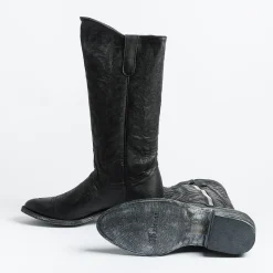 MEXICANA - Collezione Donna Texans*Mexicana - Texan Boot - L340 - Black Vesuvius