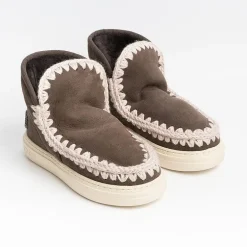 Mou Ankle Boots* - Ankle Boot - 411001A - Suede - Mocha