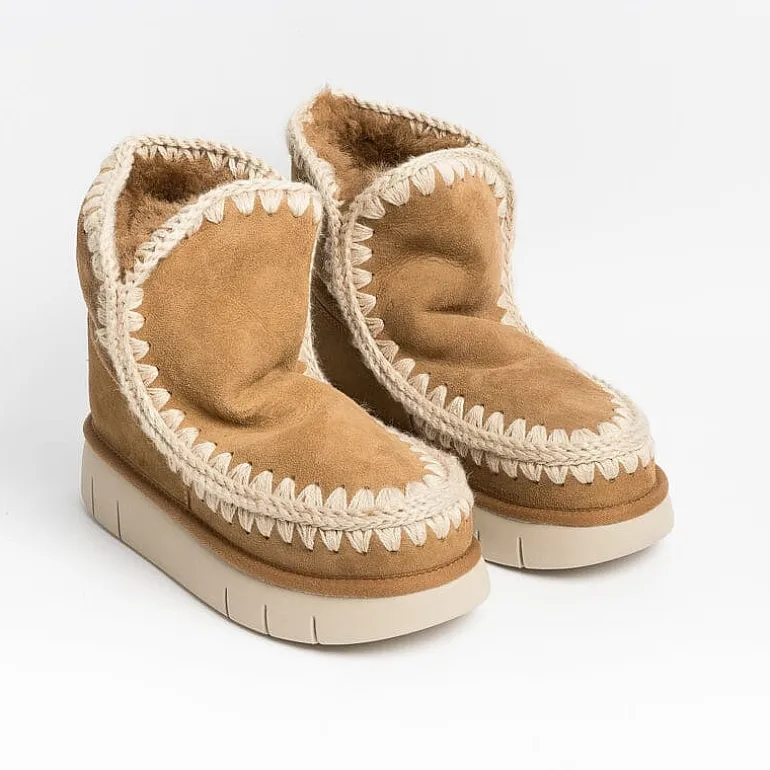 Mou Ankle Boots* - Ankle Boot - Bounce - 531002 - Suede - Cognac