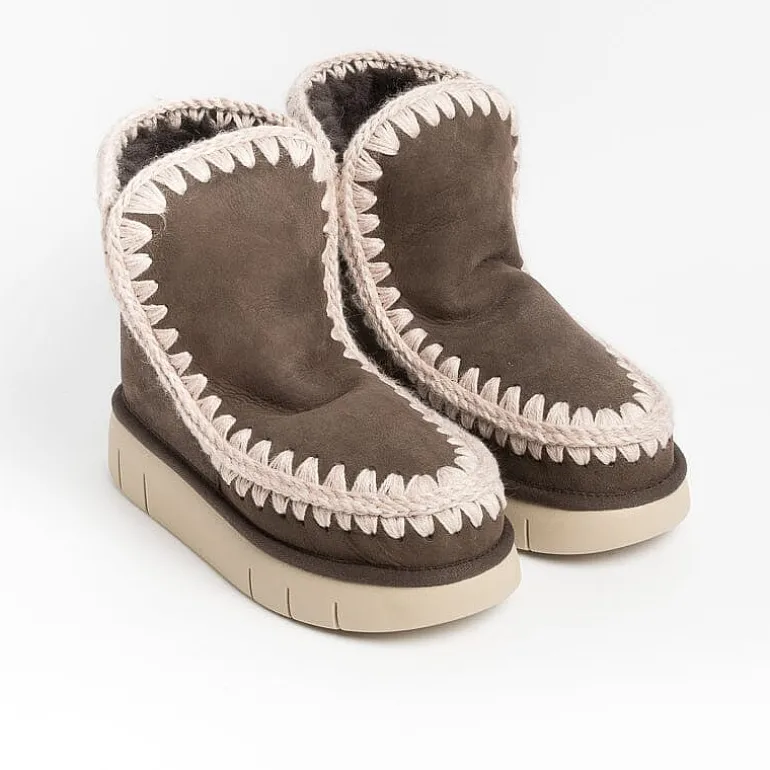 Mou Ankle Boots* - Ankle Boot - Bounce - 531002 - Suede - Mocha