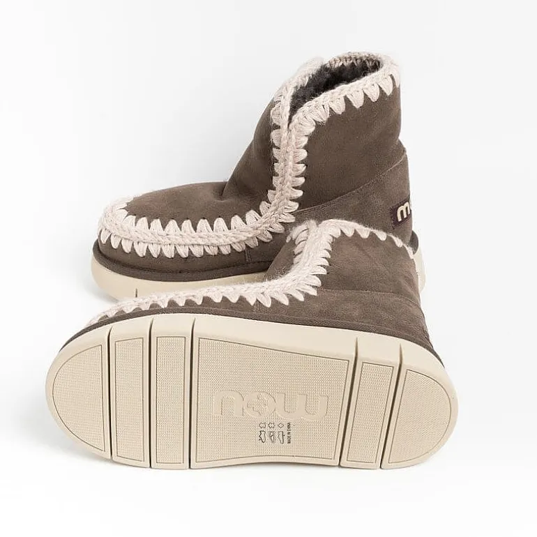 Mou Ankle Boots* - Ankle Boot - Bounce - 531002 - Suede - Mocha