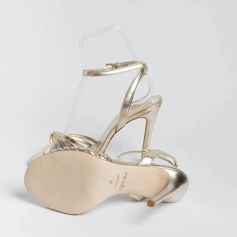 NCUB Sandals With Heel* - Sandals With Heels - Sole 19 - Platinum Laminate