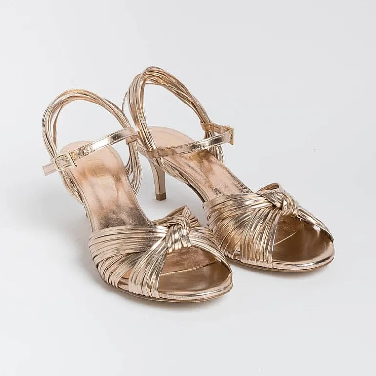 NCUB Wedding Shoes* - Sandals With Heels - Luna 22 - Pink Laminate