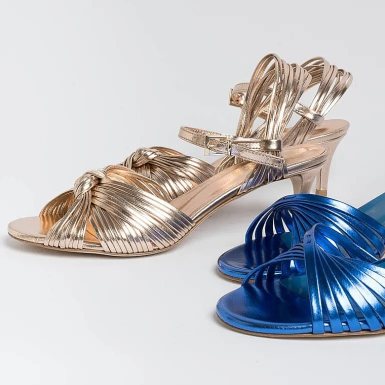 NCUB Wedding Shoes* - Sandals With Heels - Luna 22 - Pink Laminate