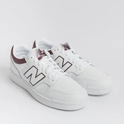 NEW BALANCE - Collezione Uomo Sneakers*New Balance - Sneakers Bb480Ldb - White Bordeaux