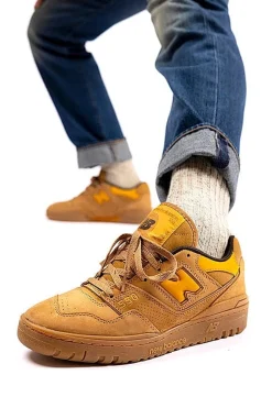 NEW BALANCE - Collezione Uomo Sneakers*New Balance - Sneakers Bb550Wea - Leather Suede