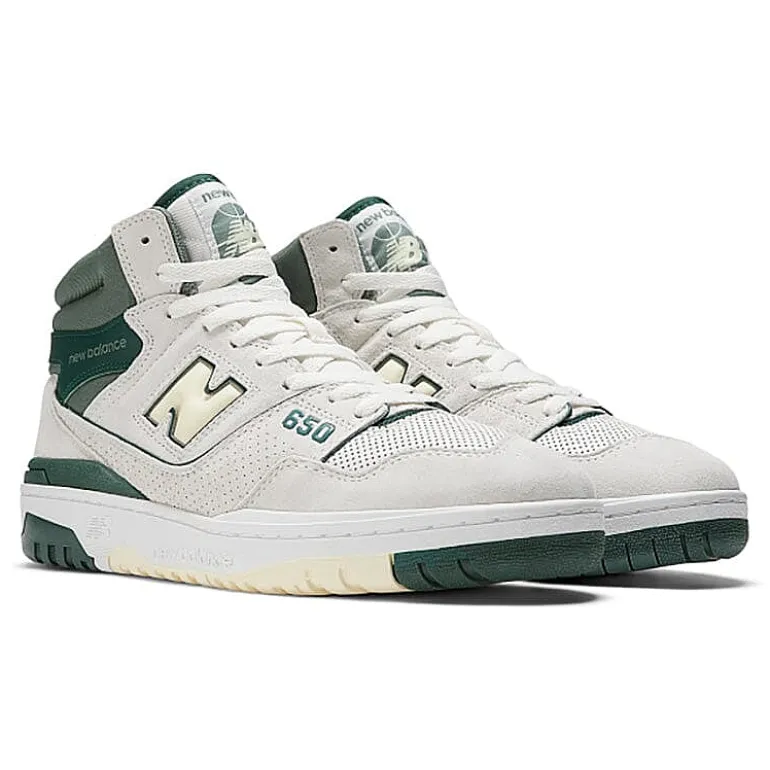 NEW BALANCE - Collezione Uomo Sneakers*New Balance - Unisex Sneakers Bb650Rvg - White Green