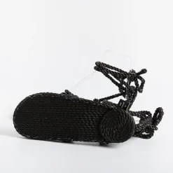 NOMADIC STATE OF MIND Low Sandals* - Flat Sandals - Romano Black Disc