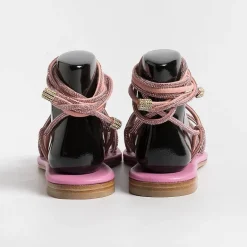 PAOLA FIORENZA Low Sandals* - Flat Sandals - Fd22 - Pink