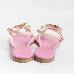 PAOLA FIORENZA Low Sandals* - Flat Thong Sandals - Ps370 - Pink
