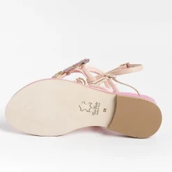 PAOLA FIORENZA Low Sandals* - Flat Thong Sandals - Ps370 - Pink