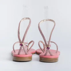PAOLA FIORENZA Low Sandals* - Flat Thong Sandals Fd03 - Pink