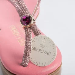 PAOLA FIORENZA Low Sandals* - Flat Thong Sandals Fd03 - Pink