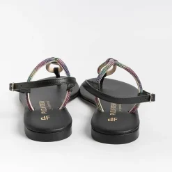 PAOLA FIORENZA Flip-Flops Sandals* - Flat Thong Sandals - Ss2336 - Black