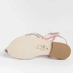 PAOLA FIORENZA Flip-Flops Sandals* - Flat Thong Sandals - Ss2336 - Pink