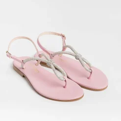 PAOLA FIORENZA Low Sandals* - Flat Thong Sandals - Ss2336 - Pink