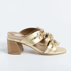 PAOLA FIORENZA Sandals With Heel* - Sandals With Heels - Fb901 - Amber