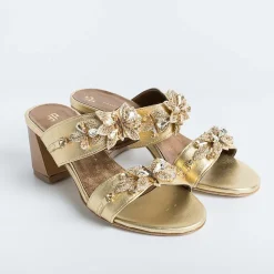 PAOLA FIORENZA Sandals With Heel* - Sandals With Heels - Fb901 - Amber