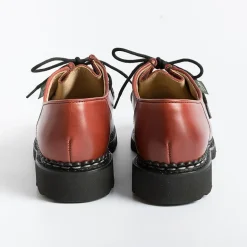 Paraboot Derby And Oxford Shoes* - 088606 - Lace-Up Michael Griff - Lis Rouge/Red