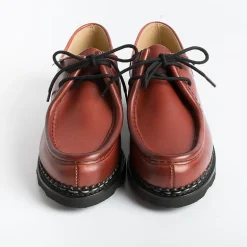 Paraboot Derby And Oxford Shoes* - 088606 - Lace-Up Michael Griff - Lis Rouge/Red
