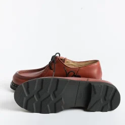 Paraboot Derby And Oxford Shoes* - 088606 - Lace-Up Michael Griff - Lis Rouge/Red