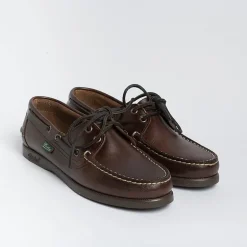 Paraboot Derby And Oxford Shoes* - Barth F/Marine -Laced 190818 - Marron Lis America