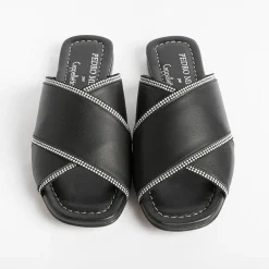 Pedro Miralles Mules* - Mules - 18051 - Black Leather