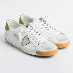 Philippe Model Paris Sneakers*Philippe Model - Sneakers Prlu Vre2 - Parisx - Mustard White