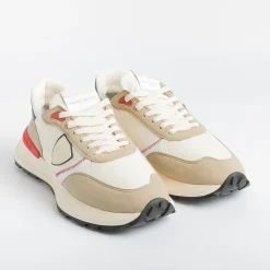Philippe Model Paris Sneakers*Philippe Model - Sneakers Atlu Wp02 - Antibes - Beige/Red